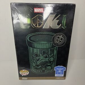 Funko POP! Marvel Studios: Loki "Frog Of Thunder" T-Shirt - L Mens Gray Green